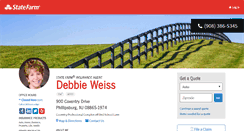 Desktop Screenshot of debbieweiss.net